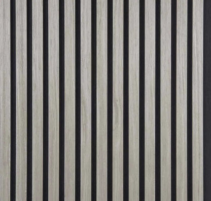 Schallabsorbierende Holzwandplatte (270 × 110 cm)